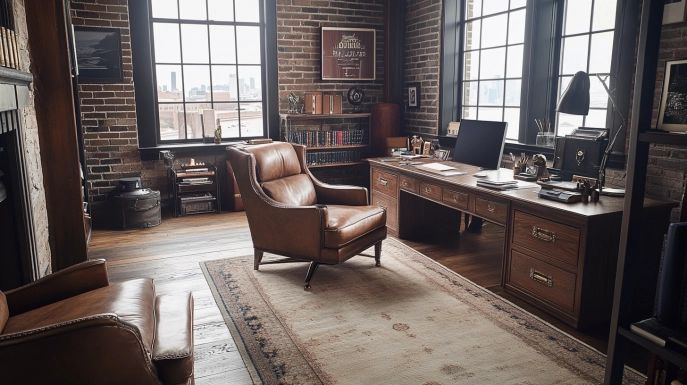 aranżacja domowego biura