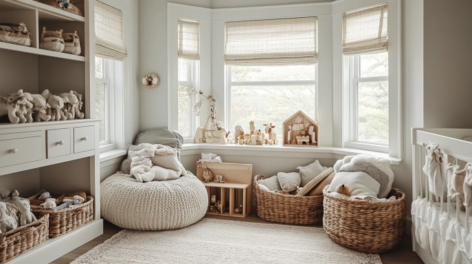 biały pokój dziecka