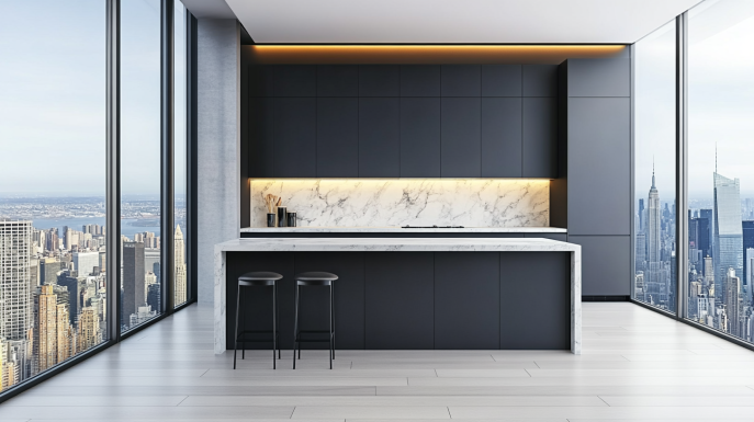 czarna kuchnia inspiracje